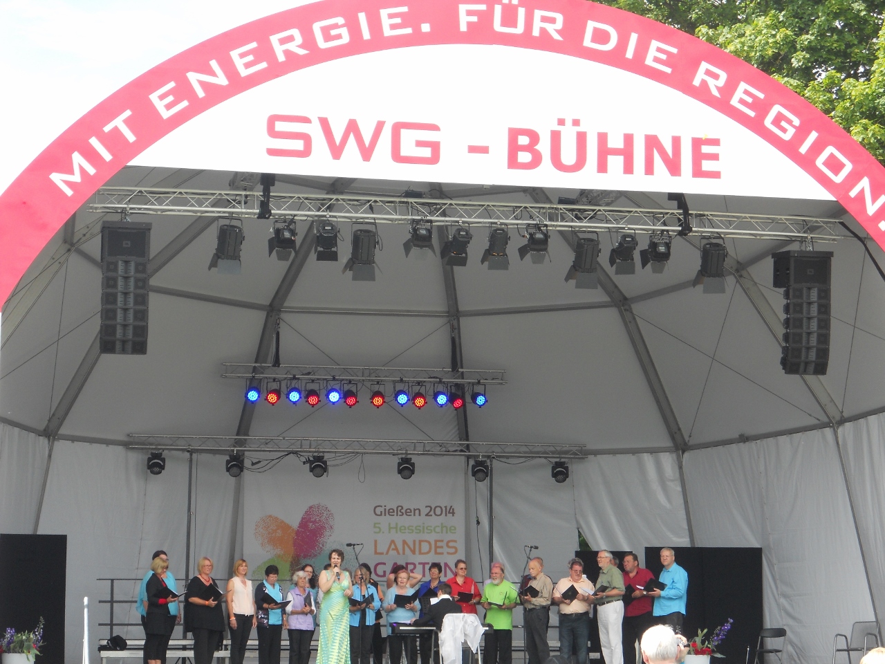 29.06.2014: Singen auf der Landesgartenschau